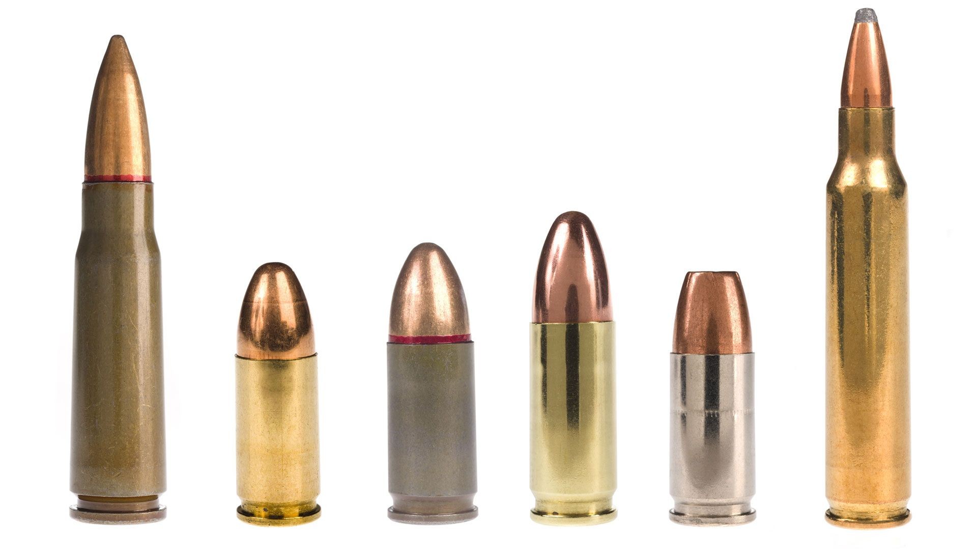different size ammo